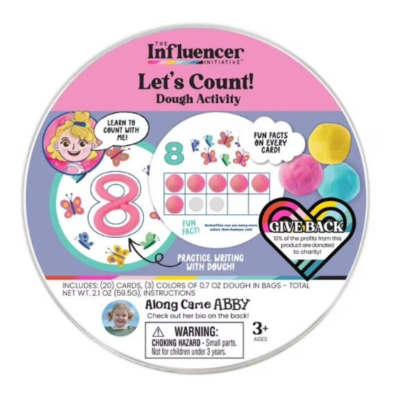 Let's Count!: Dough Activity – Along Came Abby – Counting Set, Ages 3+ - Picture 1 of 4